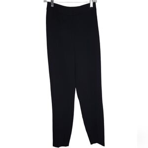 KAREN MILLEN Black Tuxedo Pant with Satin Stripe
